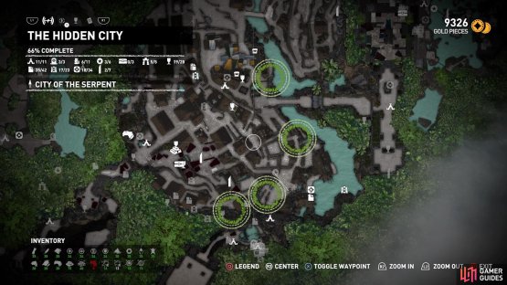 Rebel locations