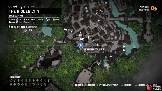 Side mission location