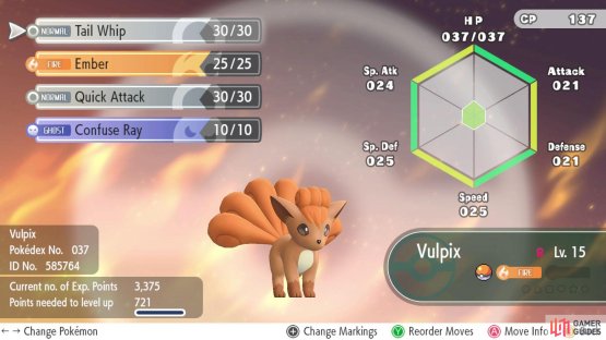 Meanwhile this one has marginally better Attack, Defense and Speed.