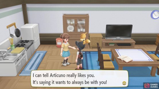 Our Articuno has a happiness of 200 or higher.