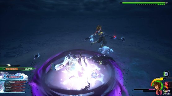 you&rsquo;ll take heavy damage if caught up in it&rsquo;s spin attack during phase three.