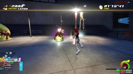 Thunder is a good option for this flan