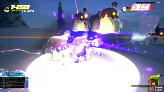 make use of spells such as Thundara when Flans are grouped up.