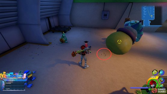 attack this object to discover another one.