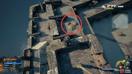 while another can be found atop the Fort.