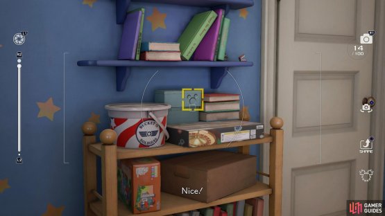 look towards the door to Andy&rsquo;s Room to spot the first Lucky Emblem.