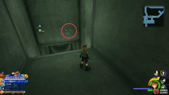 Take the eastern path when the first vent blows you up to find this Lucky Emblem