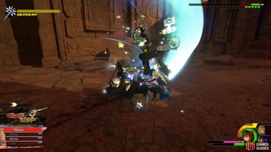 use Roxas and Xion as bait to Combo him.