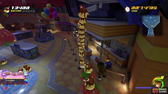 Some flan will chase after you as you&rsquo;re moving around the map