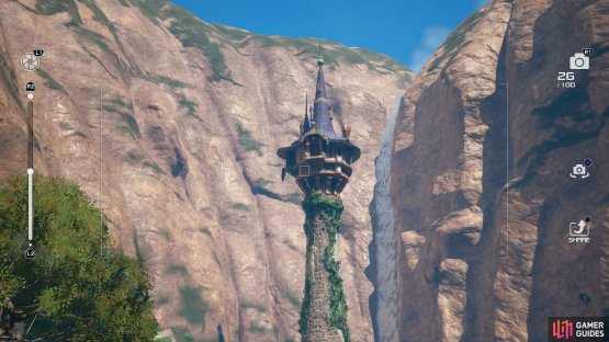 then snap a picture of the Tower after checking out the Moogle Shop.