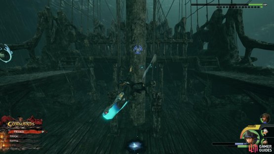 watch out for black circles underneath you, a Tentacle will attack from this.