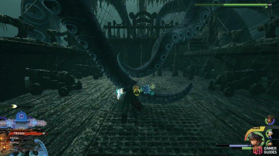 Thundaga/za works well to clear out the Tentacles