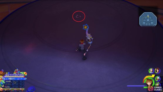 to find the Lucky Emblem underneath