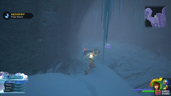 head along the path to find this cave behind some bushes.