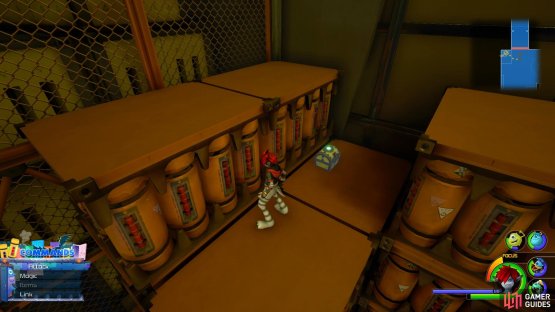 Return to the previous room to loot this chest
