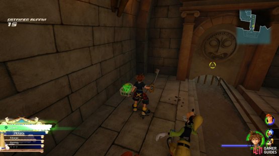 just before you break the wall back to Agora you&rsquo;ll find this chest on the left.