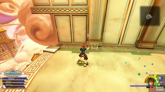 Use Airstep to reach the second main platform to find this chest