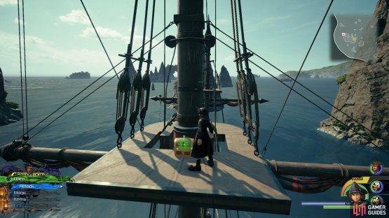 Climb up to the Crow&rsquo;s Nest to find this chest