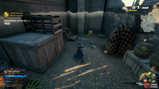 Smash the crates here to uncover this chest