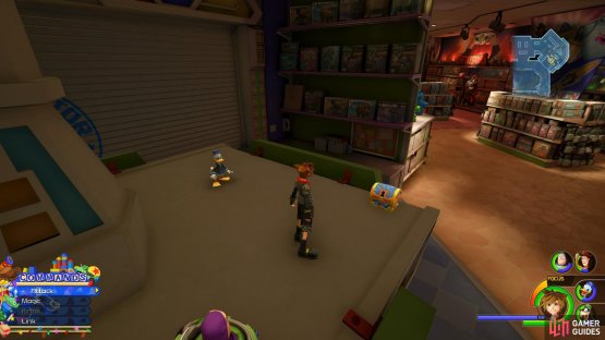 then use the flying bug to reach this chest.