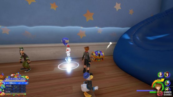 Nab the map next to the Save Point