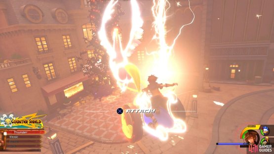 The Hero&rsquo;s Origin Keyblade&rsquo;s finisher is useful for dealing large damage