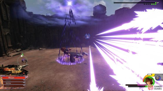 Glide away from Xigbar&rsquo;s focused Laser