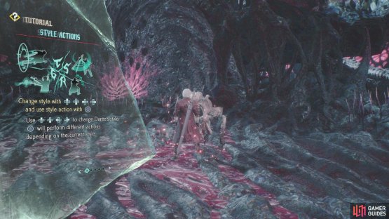 Dante&rsquo;s styles will play a large part in his gameplay