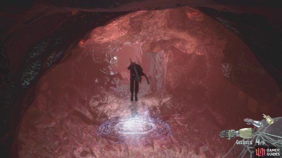 Air Hike (double jump) is one of two necessary components needed to skip this fight