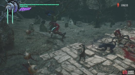 The green mask involves the Nobodies sending eyeballs after you that explode