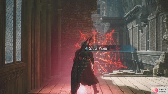 where you&rsquo;ll find the red glow for the Secret Mission
