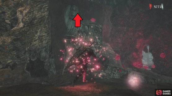 After passing through the one hole left behind by the blood clot