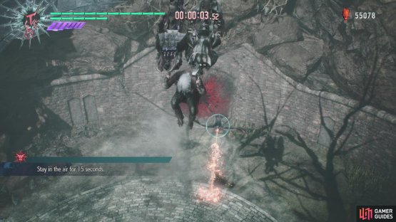 The Cavaliere&rsquo;s Highside skill works wonders in keeping yourself in the air