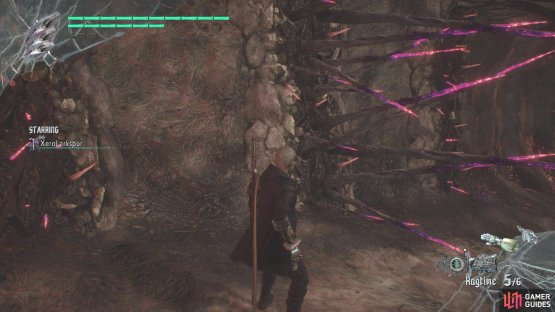 Some of the spikes come out really fast on the upper path
