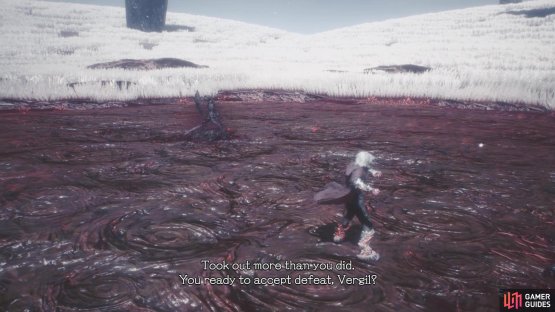 The same holds true with Dante boasting his victory over Vergil