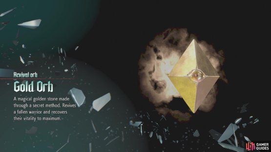 You can find a Gold Orb at the end of the street