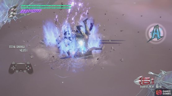 Buster Arm&rsquo;s Break Age attack can do loads of damage