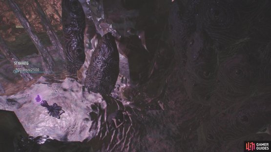 where the purple fragment is hidden