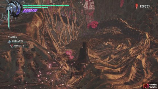 Destroy the last blood clot in the level