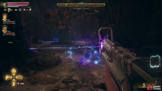 Make your way through the trap-filled cave