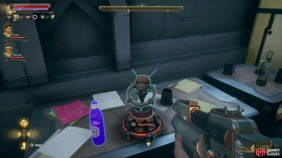 You can pick up another ship decoration - the Petey model.