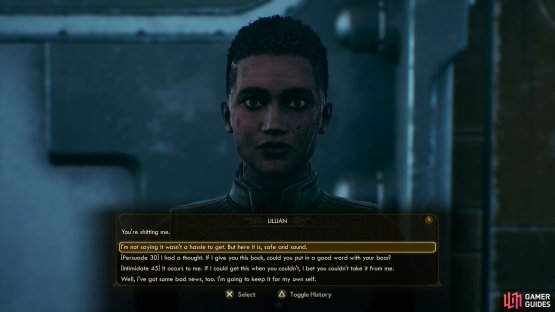 You’ll have many options when it comes to resolving this quest