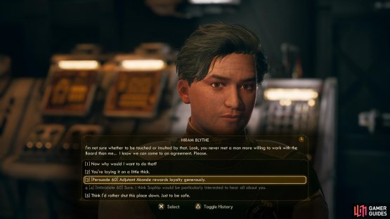 If you through the Board&rsquo;s weight around you&rsquo;ll find Hiram to be&hellip; quite groveling, really.