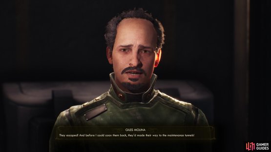 While an incompetent, serial-obsessed man named Giles Molina will give you the quest &ldquo;Cupid of the Laboratory&rdquo;.