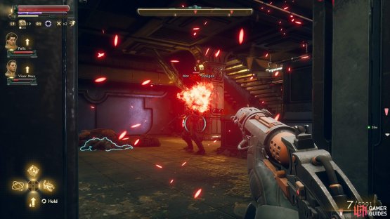 or blast your way through the marauders who stand in your way.