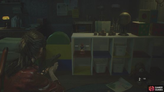 shoot the second Raccoon, that&rsquo;s hiding in a shelf in the Nursery.