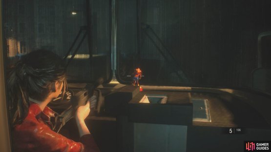 Shoot the first Raccoon that&rsquo;s sitting on top of the dashboard in the Bus,