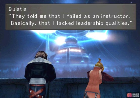 Quistis will confide in Squall