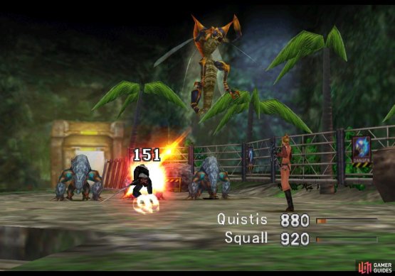 Star out the fight by cutting down two of the three Raldos