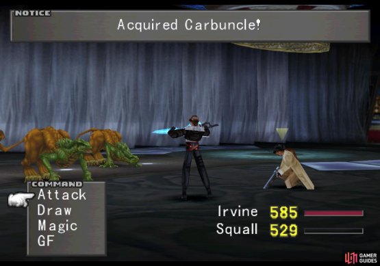 and siphon Carbuncle from them!